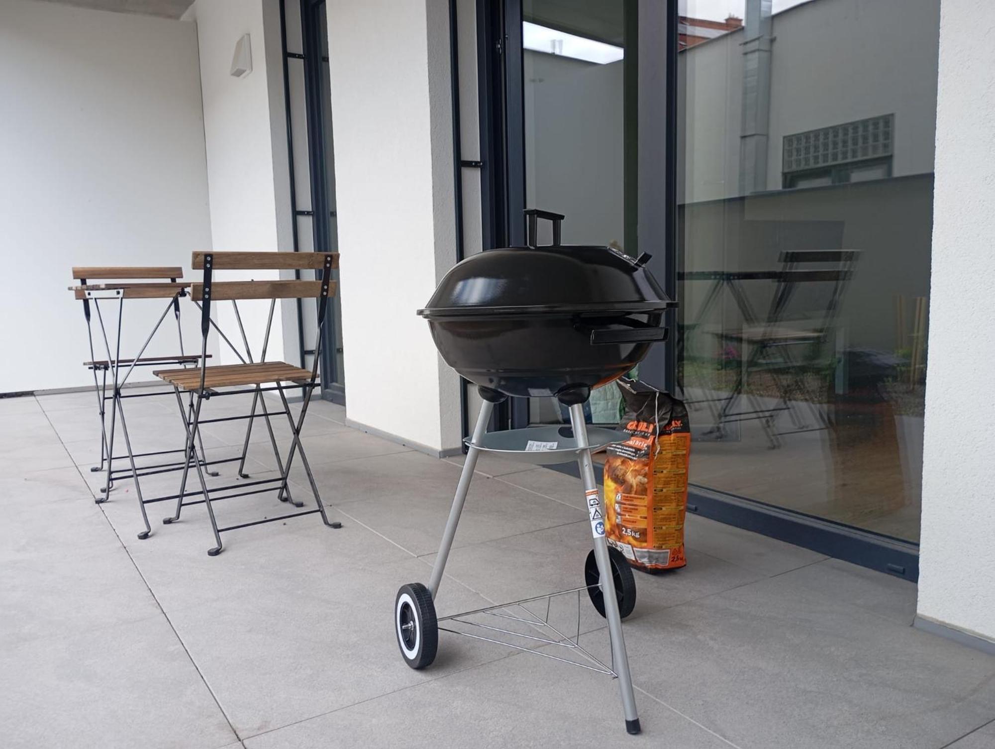 Novy Apartman S Terasou Brno Buitenkant foto